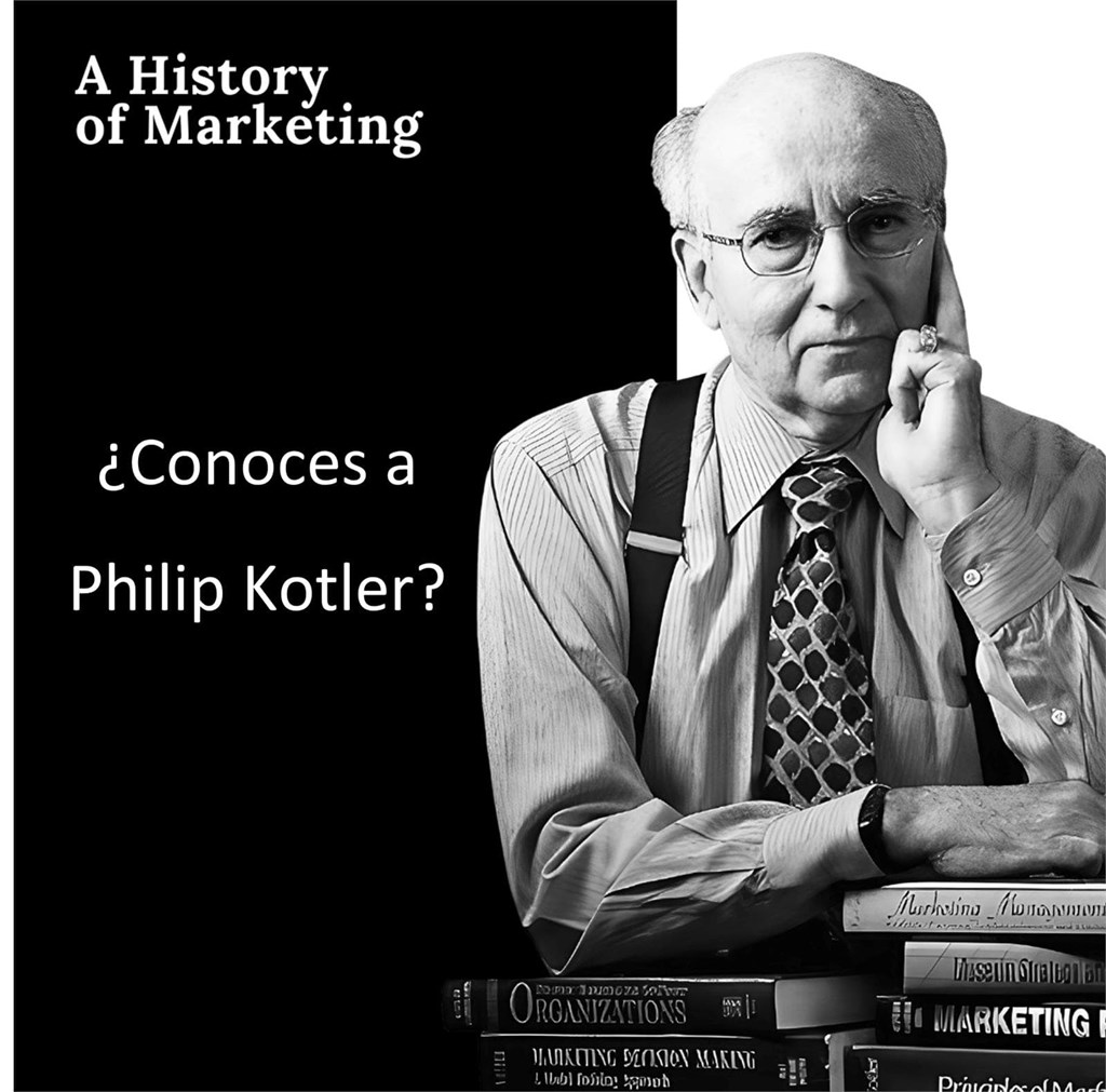 ¿Conoces a Philip Kotler?