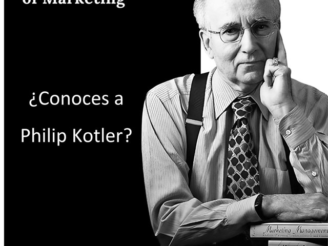 ¿Conoces a Philip Kotler?