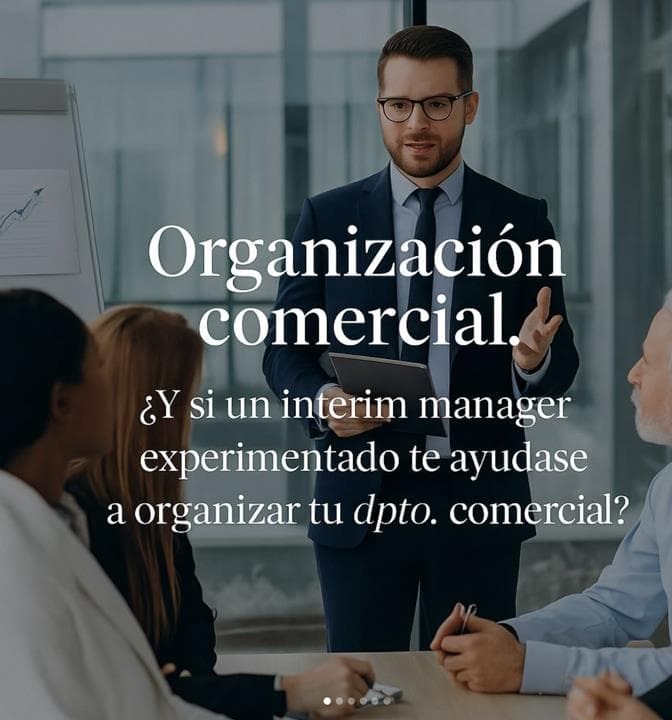 La importancia imperativa de organizar tu departamento comercial.