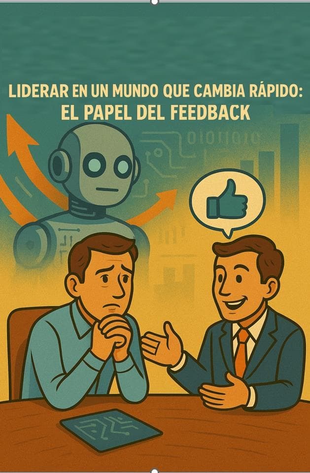Liderar en un mundo que cambia rápido: el papel del feedback.