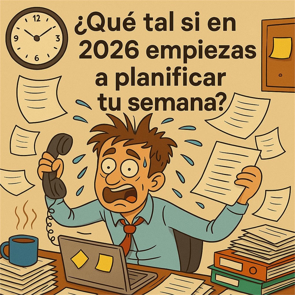 ¿Qué tal si en 2026 empiezas a planificar tu semana?